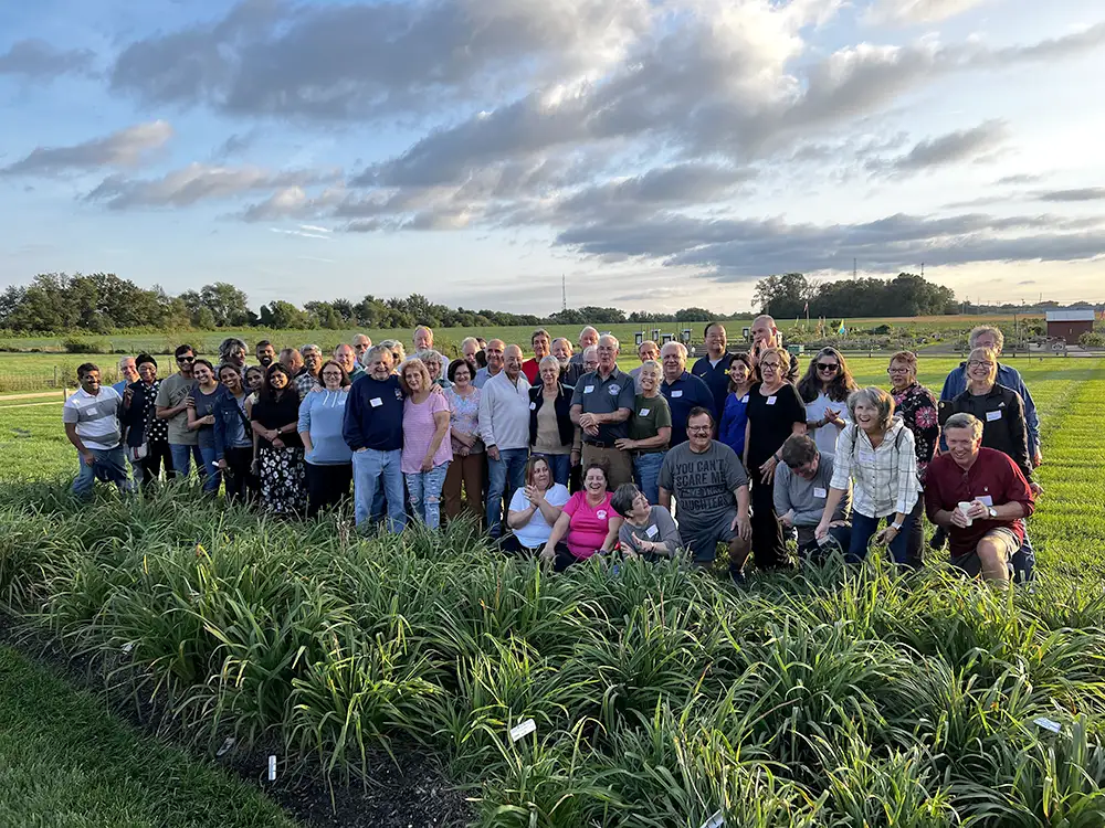 community gardeners posing