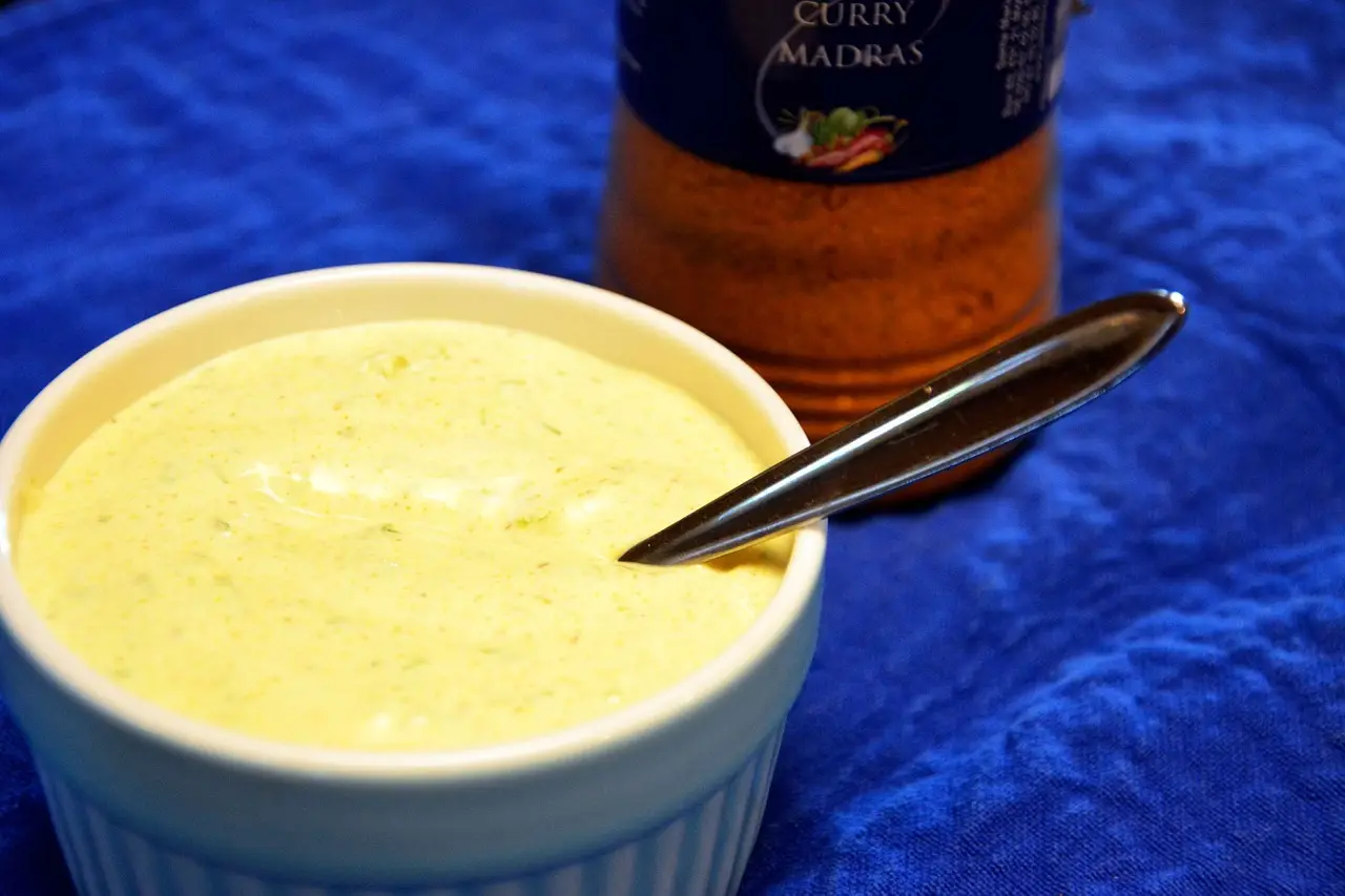 ramekin if creamy buttermilk ranch dressing