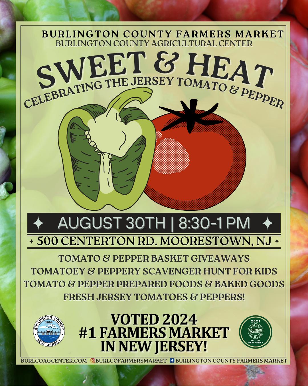 Sweet & Heat: Celebrating the Jersey Tomato & Pepper