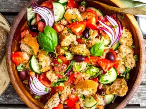 Panzanella: Tuscan Bread Salad