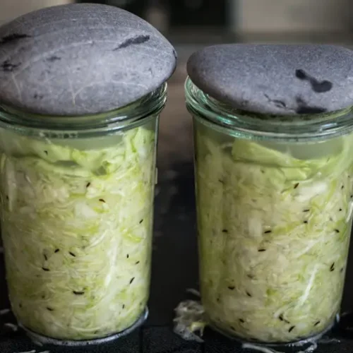 homemade sauerkraut