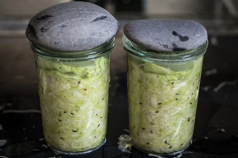 homemade sauerkraut