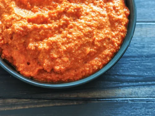 Romesco with Roasted Cauliflower