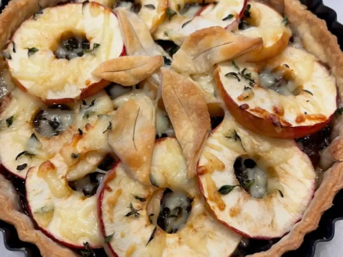 Apple and Caramelized Onion Tart