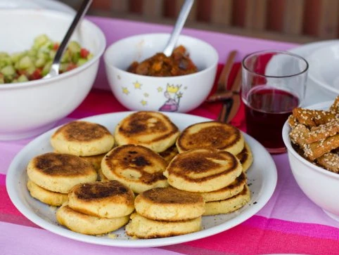 Harcha, a Moroccan semolina flatbread