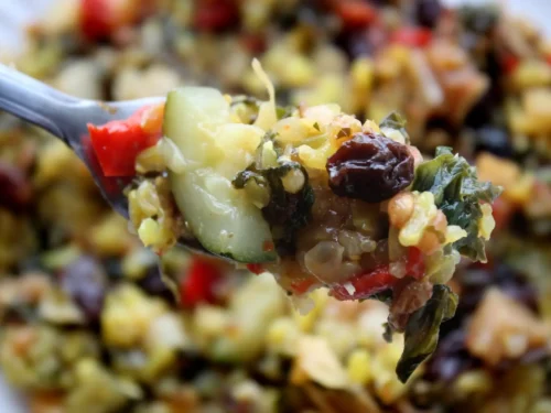 Millet Pilaf with Vegetables