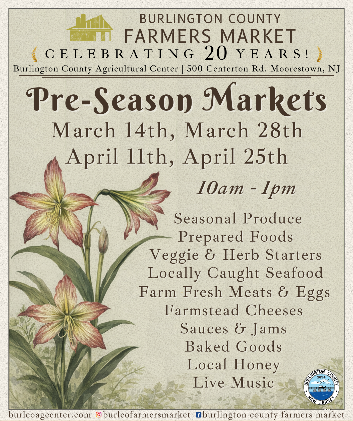 Get Ready for our 20th Year!