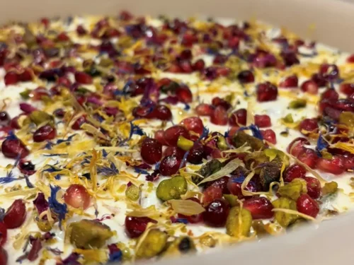 Shrikand (Saffron Yogurt Pudding)