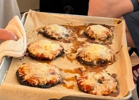 Portobello Mushroom Parmesan