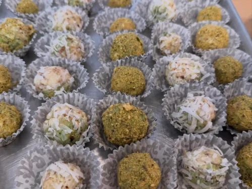 Pistachio – Coconut Truffles Demonstration date: 08/15/26